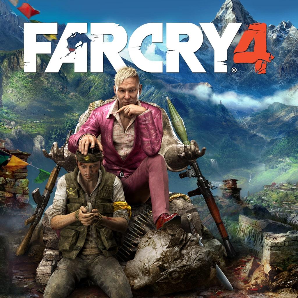 Far Cry 4 — обложка игры для PS4
