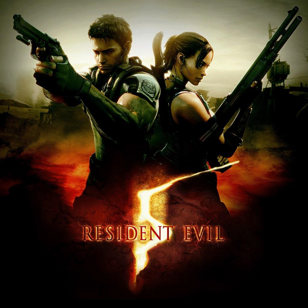RESIDENT EVIL 5 — обложка игры для PS4