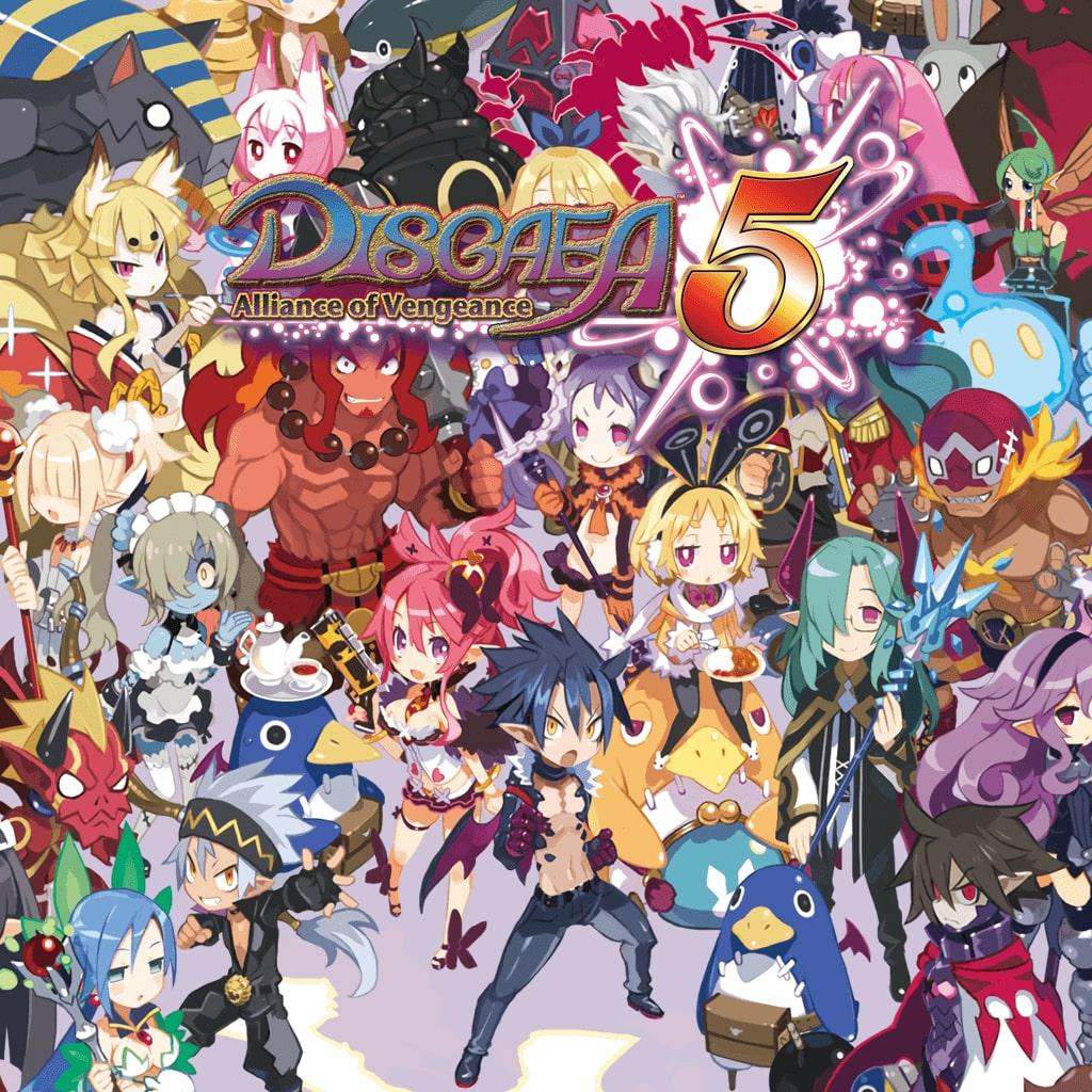 DISGAEA 5: ALLIANCE OF VENGEANCE — обложка игры для PS4