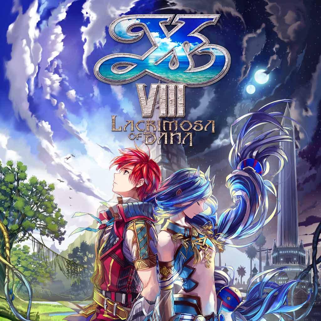 Ys VIII: Lacrimosa of DANA — обложка игры для PS4
