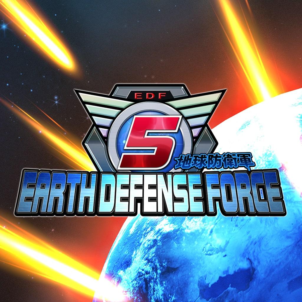 EARTH DEFENSE FORCE 5 — обложка игры для PS4