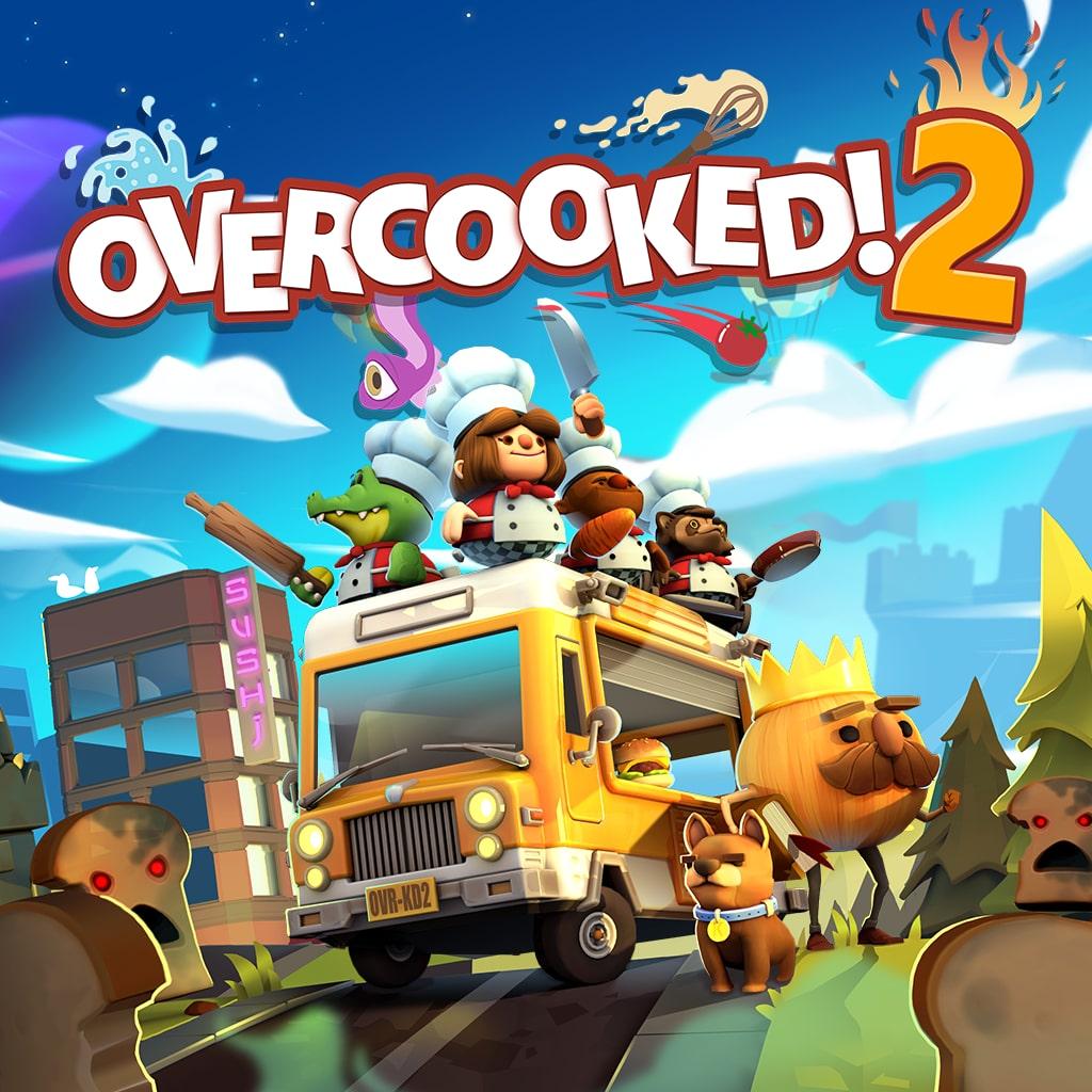 Overcooked! 2 — обложка игры для PS4