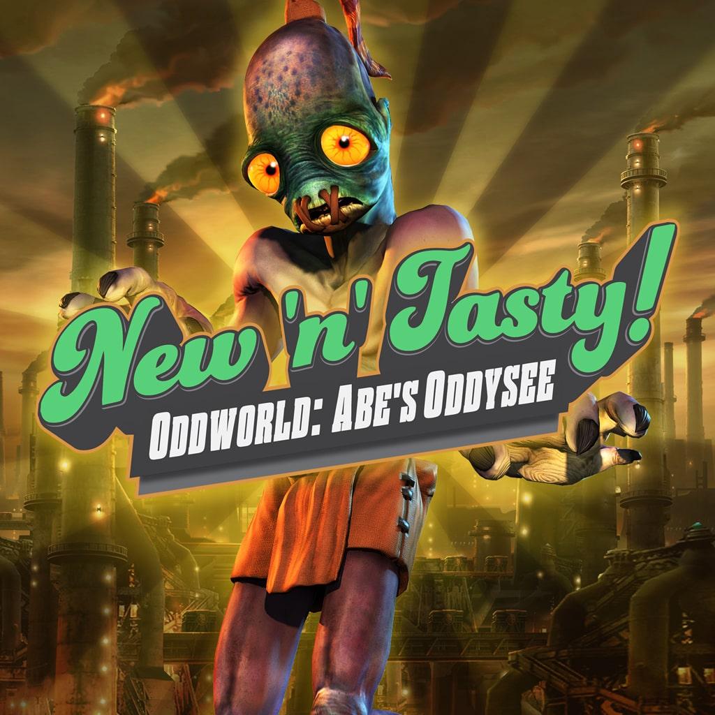 Oddworld: New 'n' Tasty — обложка игры для PS4