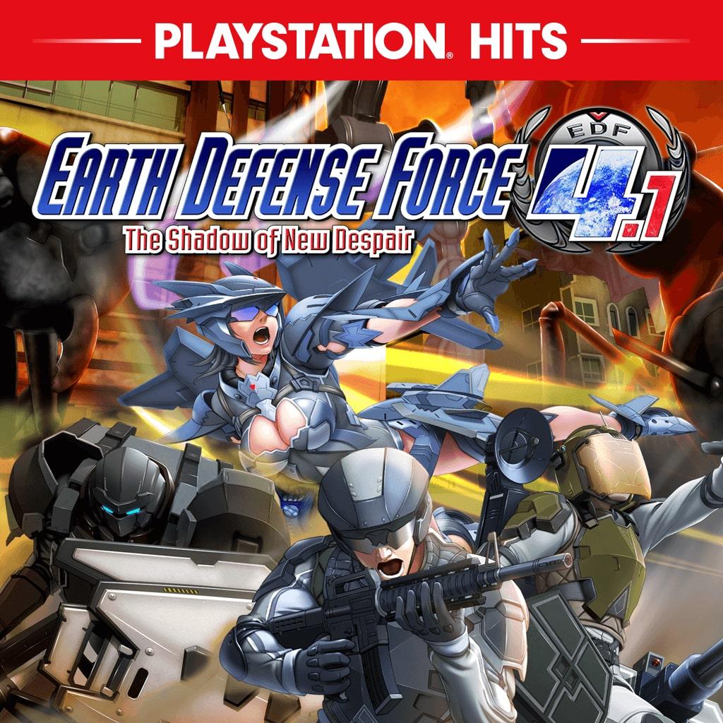 Earth Defense Force 4.1: The Shadow of New Despair — обложка игры для PS4