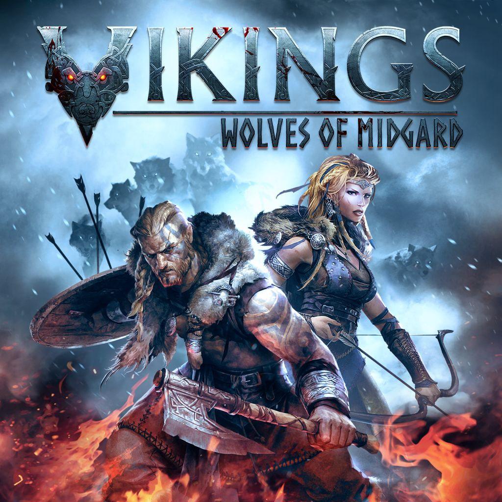 Vikings - Wolves of Midgard — обложка игры для PS4
