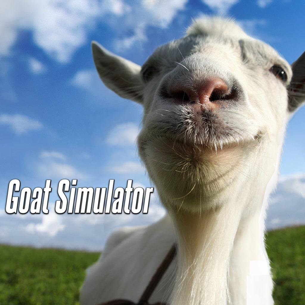 Goat Simulator — обложка игры для PS4