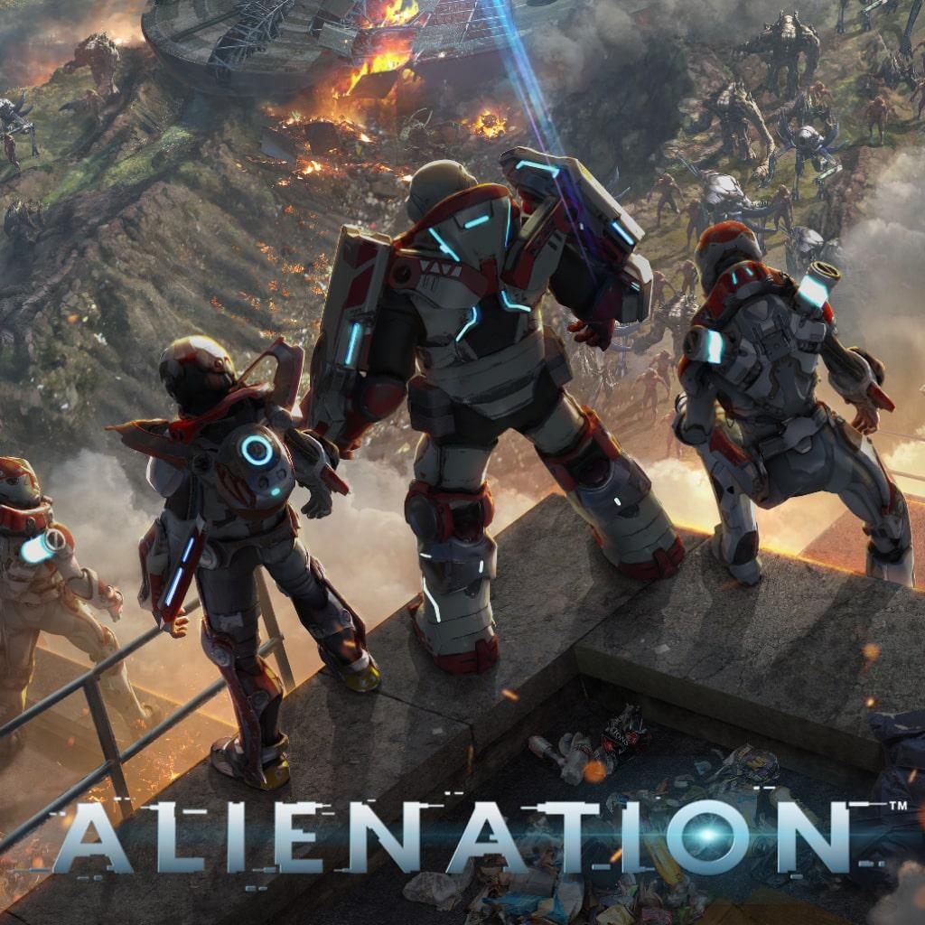 ALIENATION™ — обложка игры для PS4