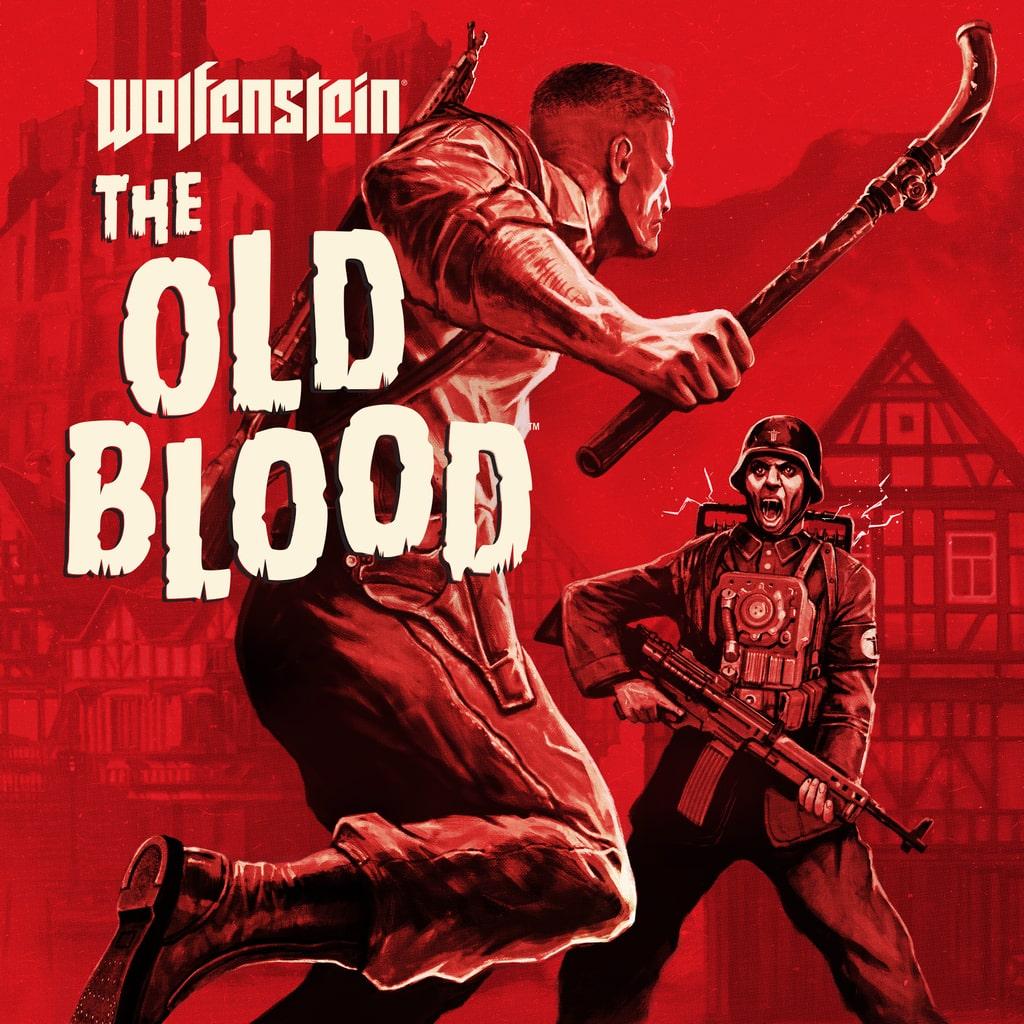 Wolfenstein: The Old Blood — обложка игры для PS4