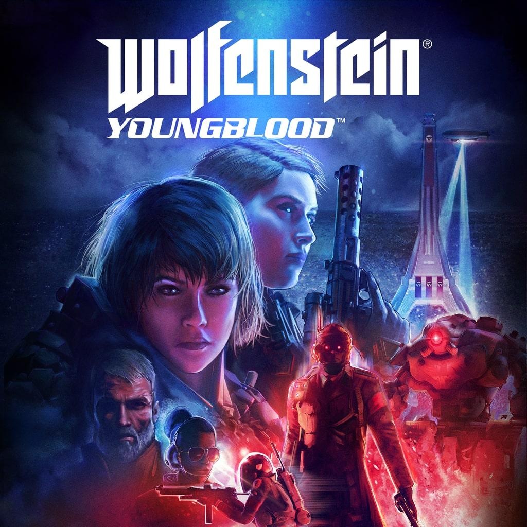 Wolfenstein: Youngblood — обложка игры для PS4