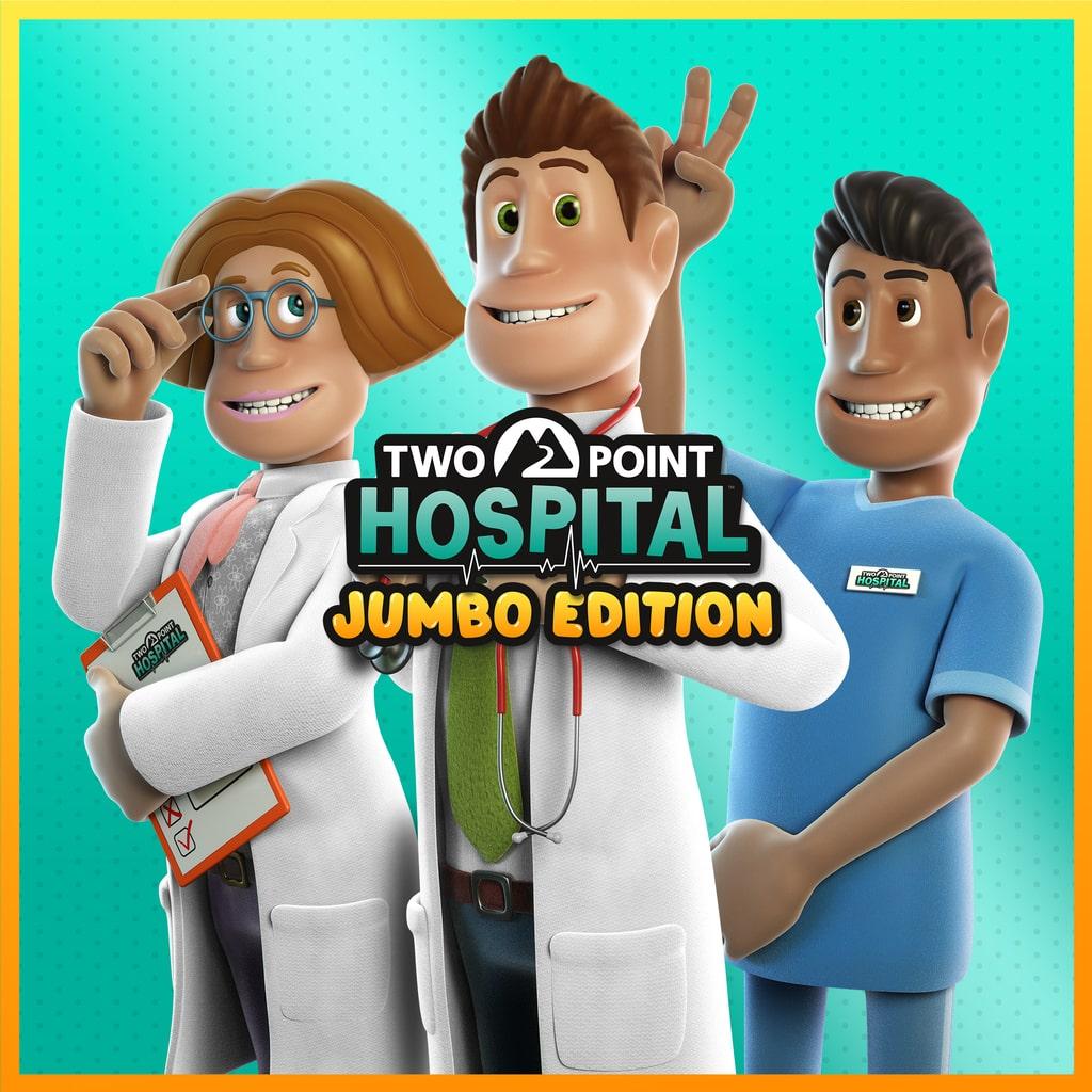 Two Point Hospital: JUMBO Edition — обложка игры для PS4