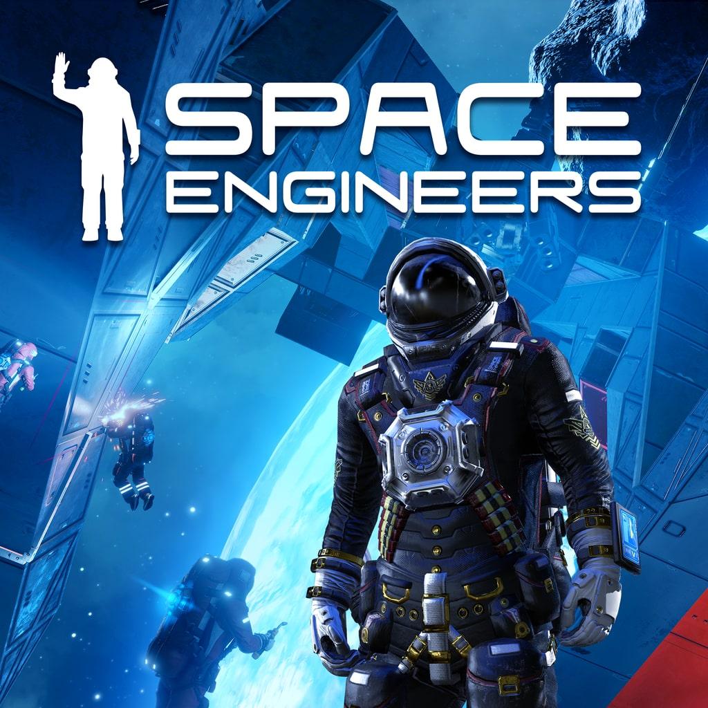 Space Engineers — обложка игры для PS4/PS5