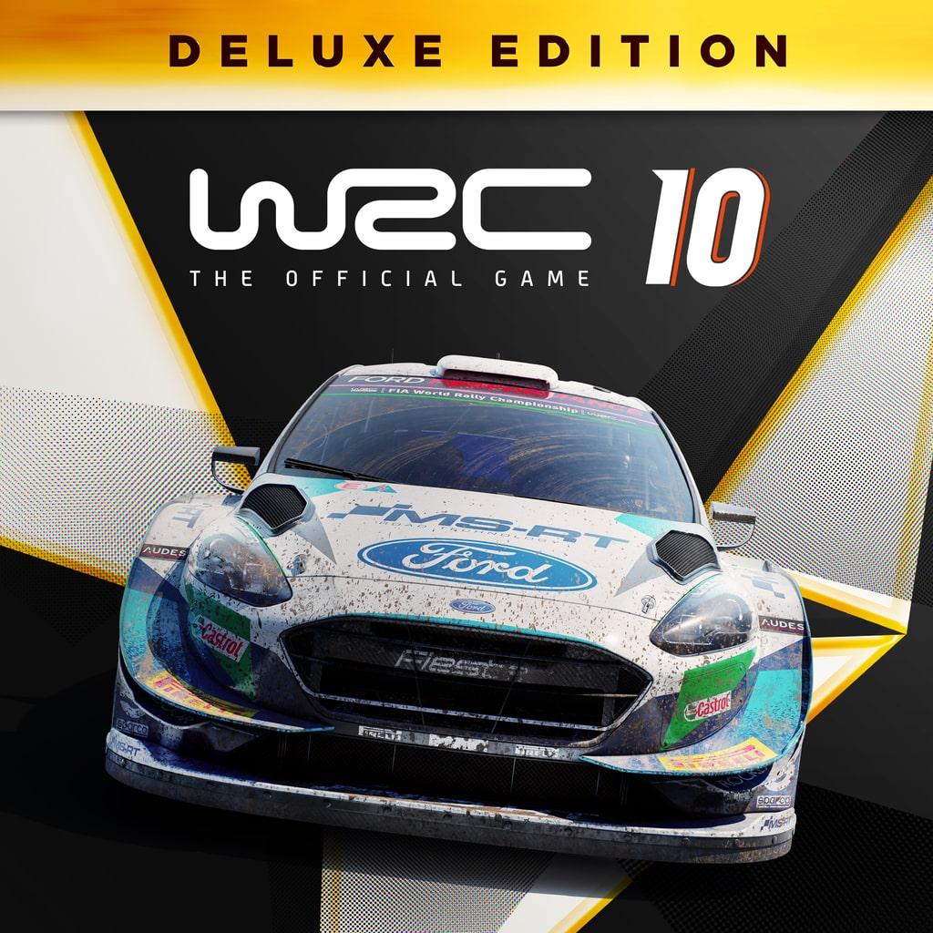 WRC 10 - Deluxe Edition — обложка игры для PS4/PS5