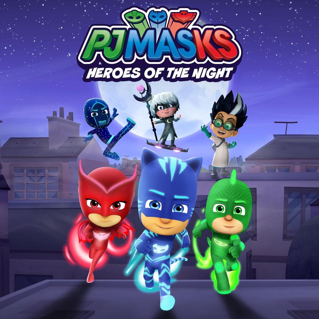 PJ MASKS: GECENİN KAHRAMANLARI — обложка игры для PS4/PS5