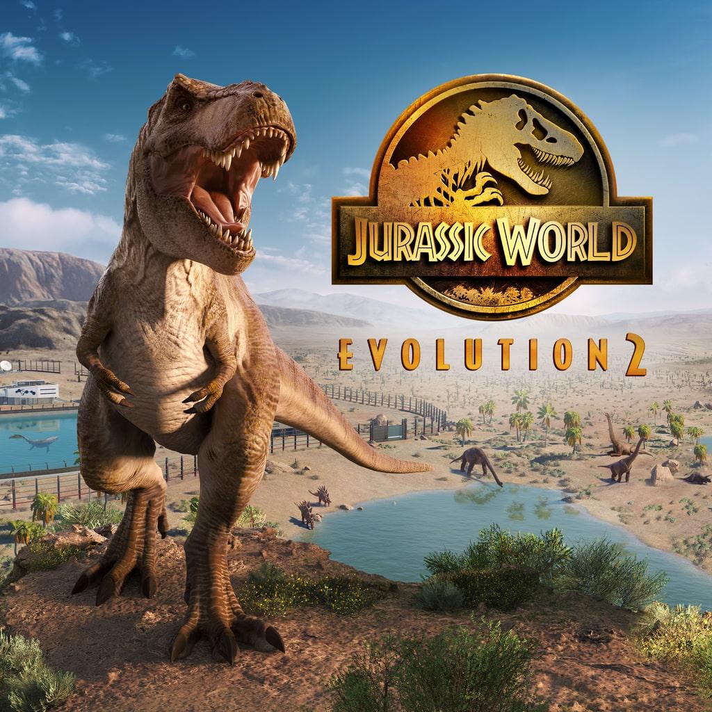Jurassic World Evolution 2 — обложка игры для PS4/PS5