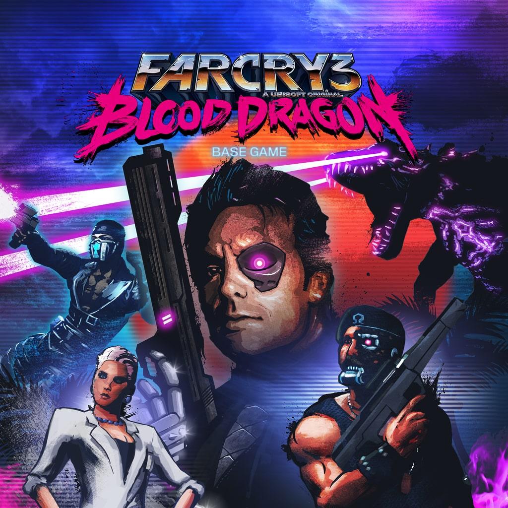 FAR CRY 3: BLOOD DRAGON CLASSIC EDITION — обложка игры для PS4