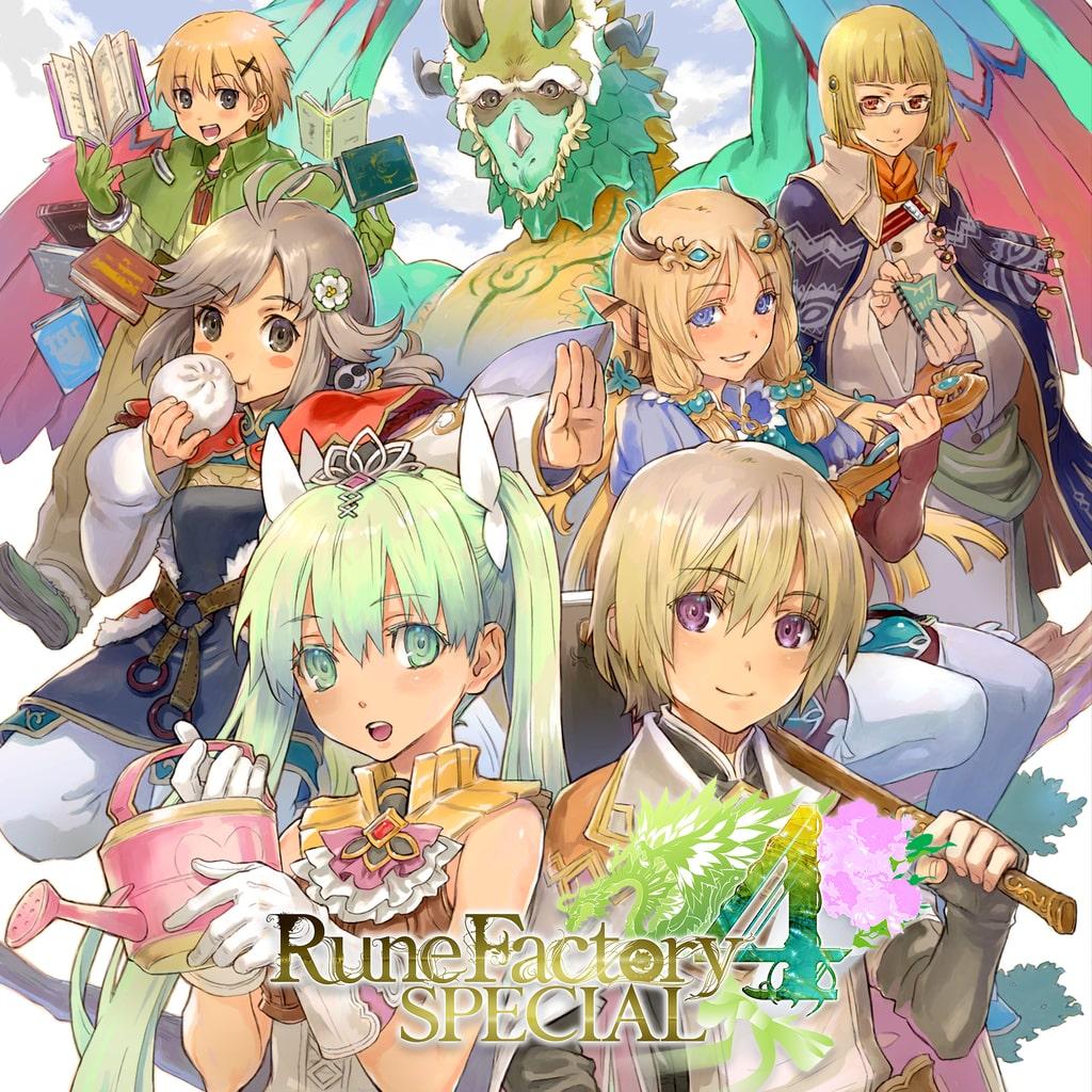 Rune Factory 4 Special — обложка игры для PS4