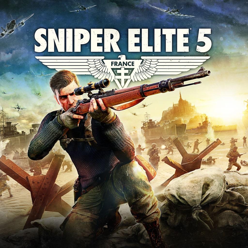 Sniper Elite 5 — обложка игры для PS4/PS5