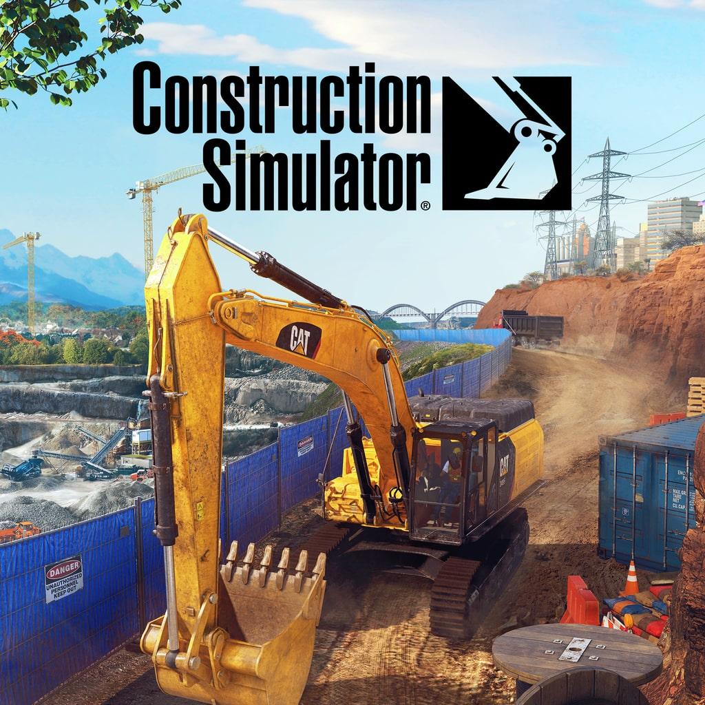 Construction Simulator — обложка игры для PS4/PS5