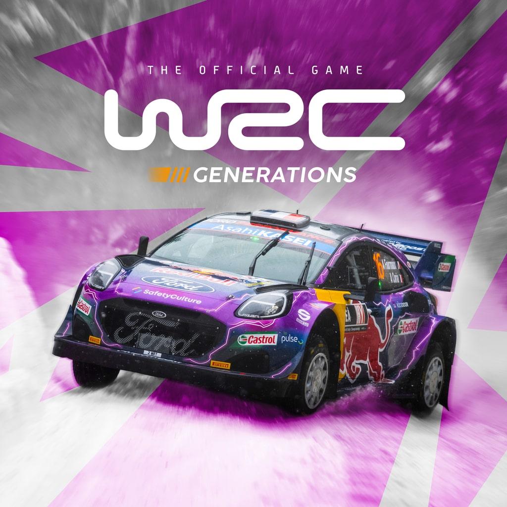 WRC Generations – The FIA WRC Official Game — обложка игры для PS4/PS5