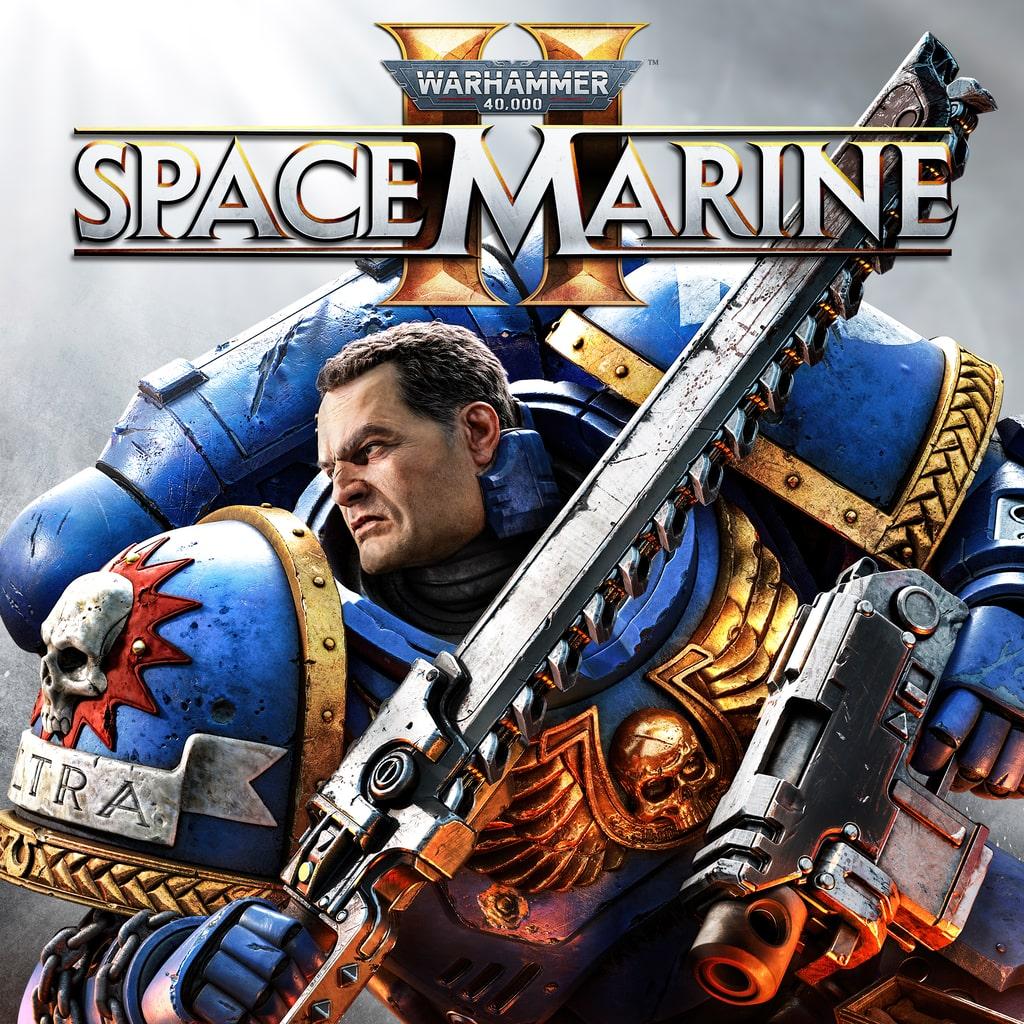 Warhammer 40,000: Space Marine 2 — обложка игры для PS5