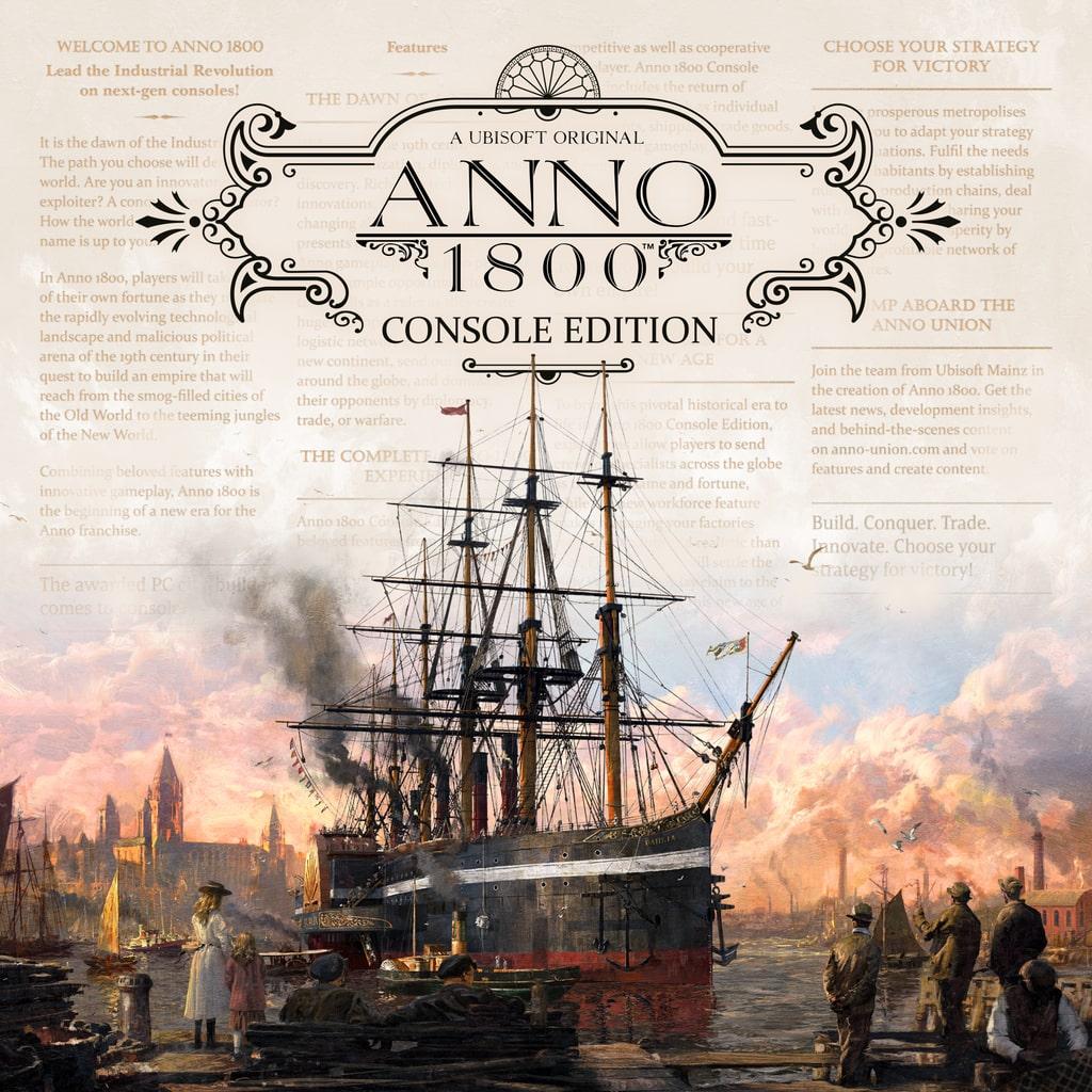 Anno 1800 — обложка игры для PS5