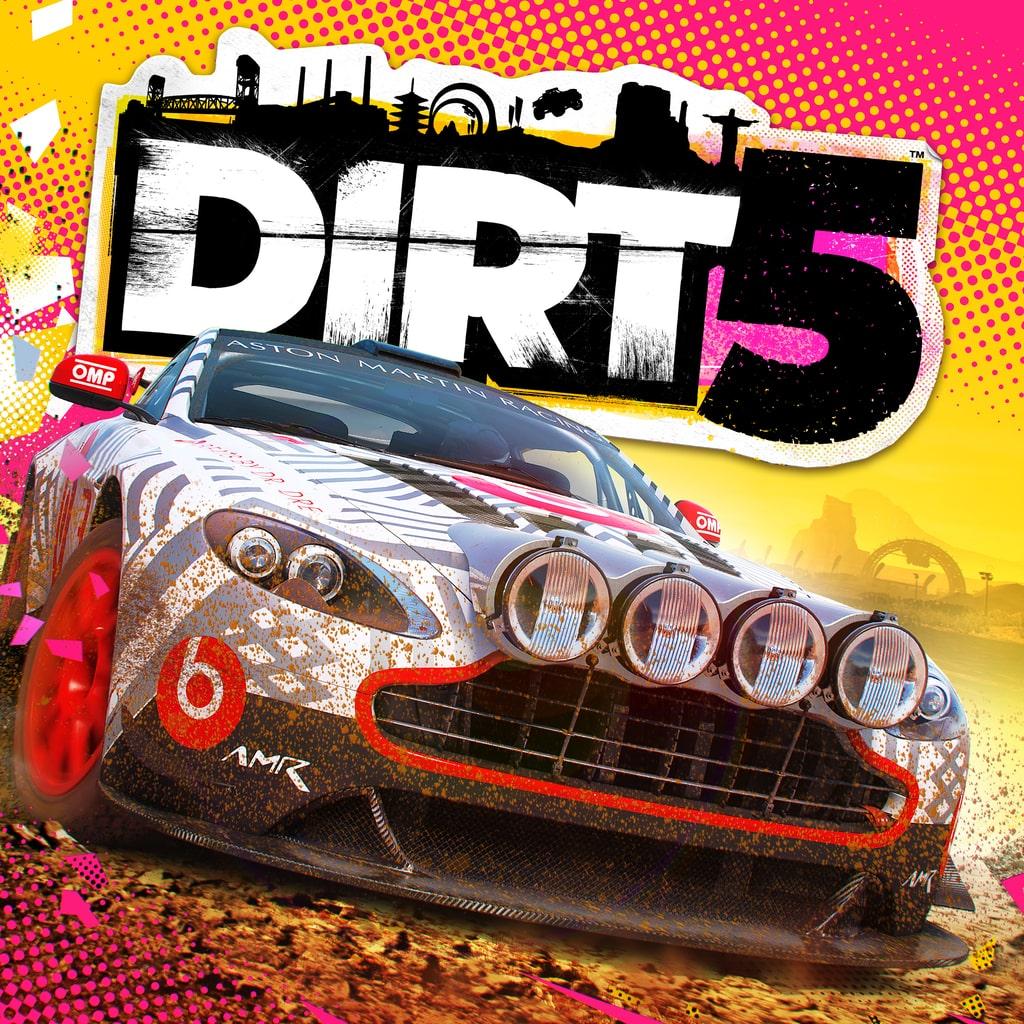 DIRT 5 — обложка игры для PS4/PS5