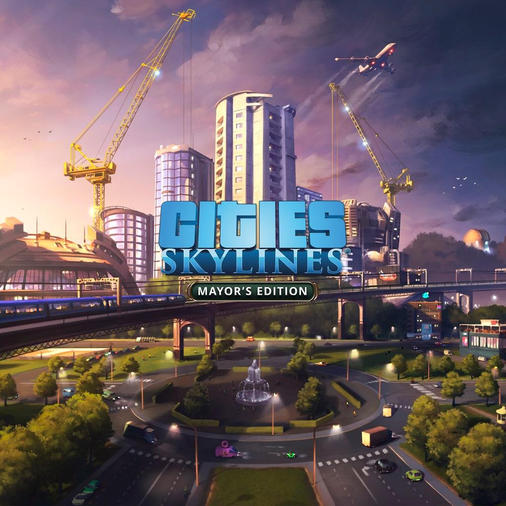 Cities: Skylines - Mayor's Edition — обложка игры для PS4