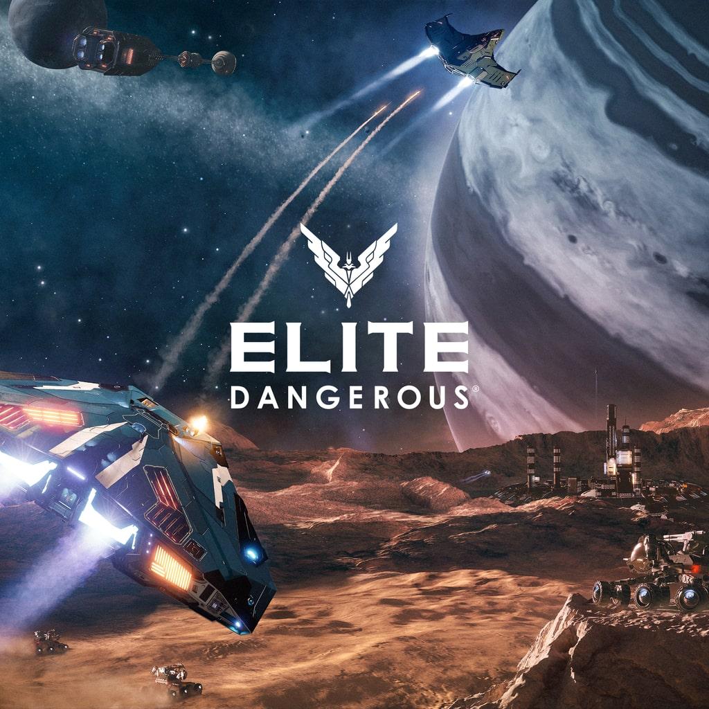 Elite Dangerous — обложка игры для PS4