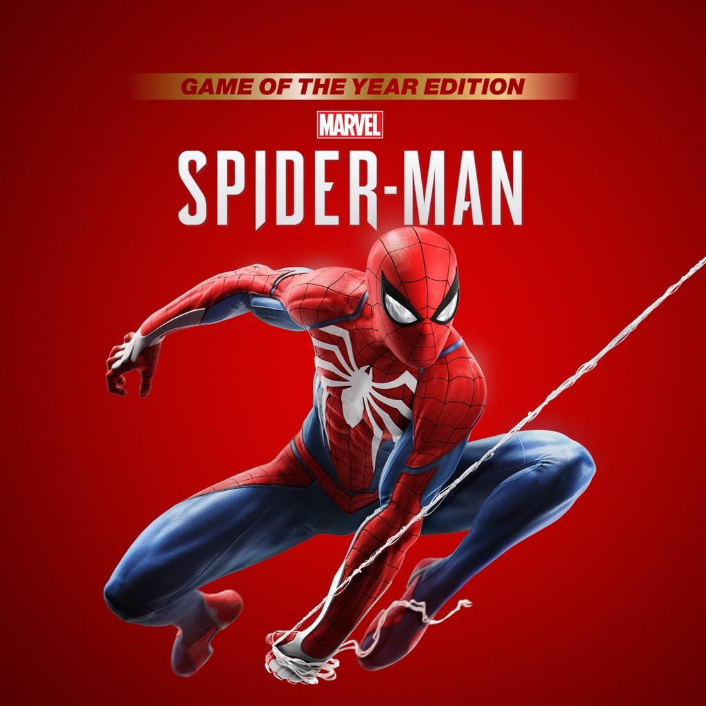 Marvel’s Spider-Man: Game of the Year Edition — обложка игры для PS4