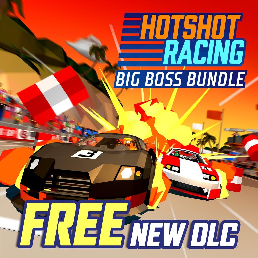 Hotshot Racing — обложка игры для PS4