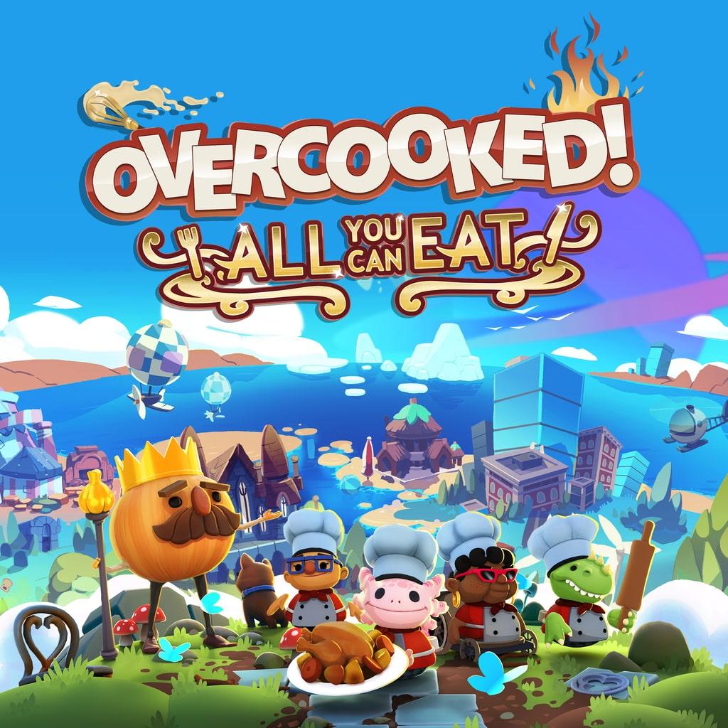 Overcooked! All You Can Eat — обложка игры для PS4/PS5