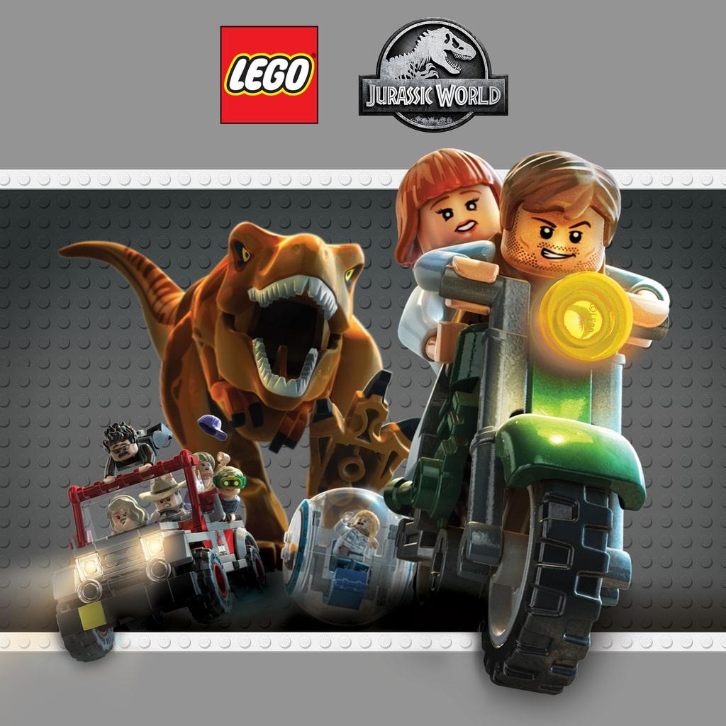 LEGO Jurassic World — обложка игры для PS4