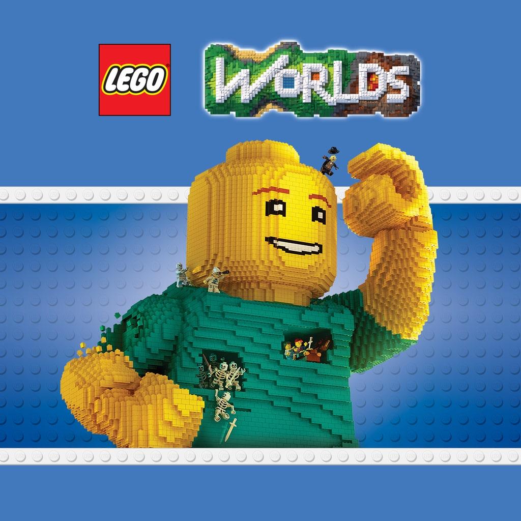 LEGO® Worlds — обложка игры для PS4