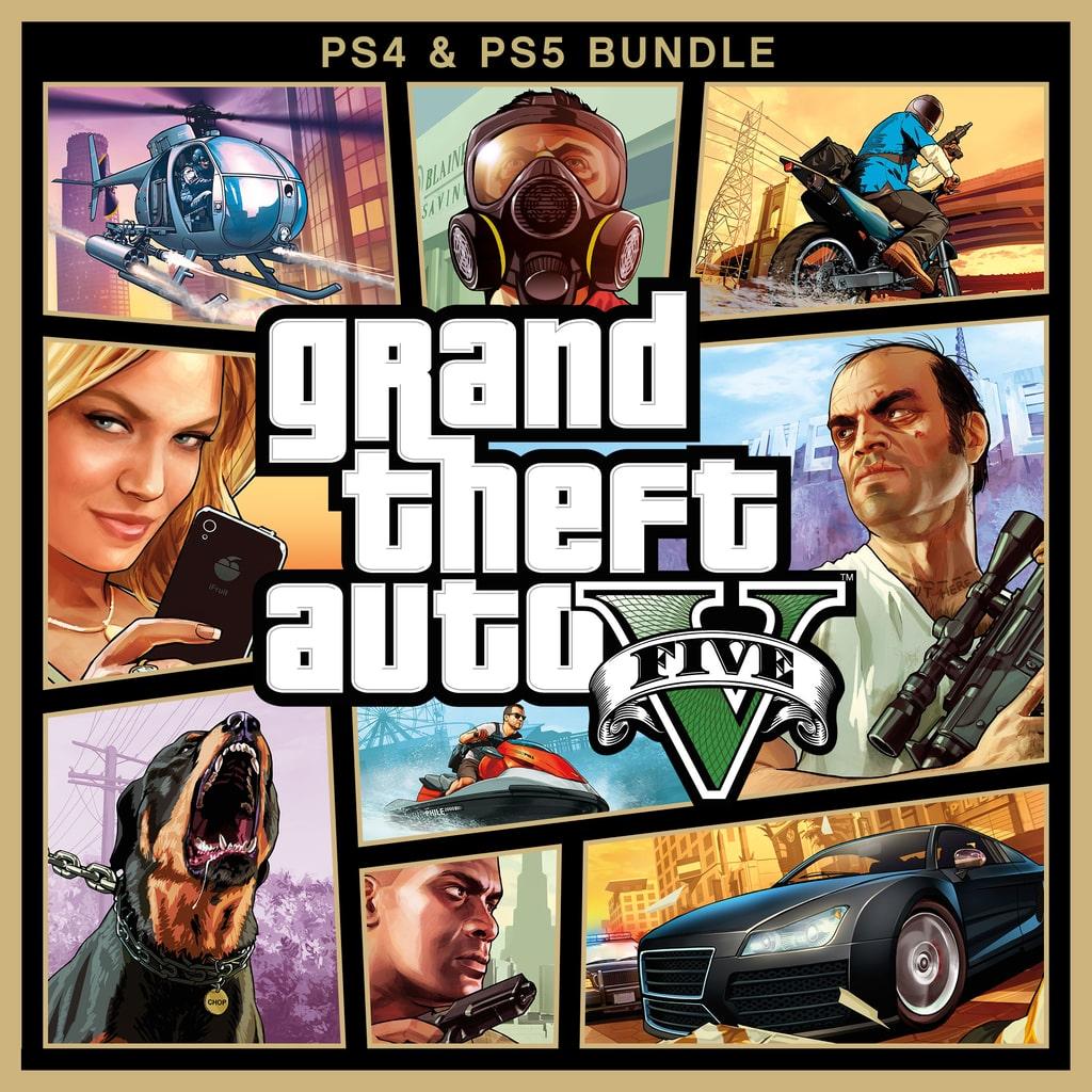 Grand Theft Auto V Grand Theft Auto V — обложка игры для PS4/PS5