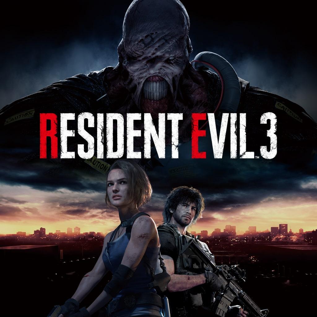 RESIDENT EVIL 3 RESIDENT EVIL 3 — обложка игры для PS4/PS5