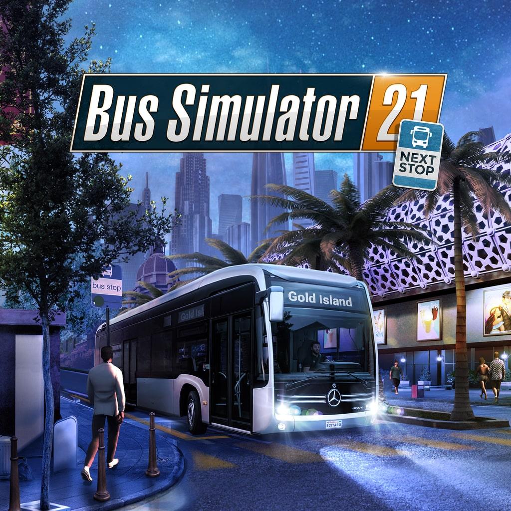 Bus Simulator 21 Next Stop Bus Simulator 21 Next Stop — обложка игры для PS4/PS5