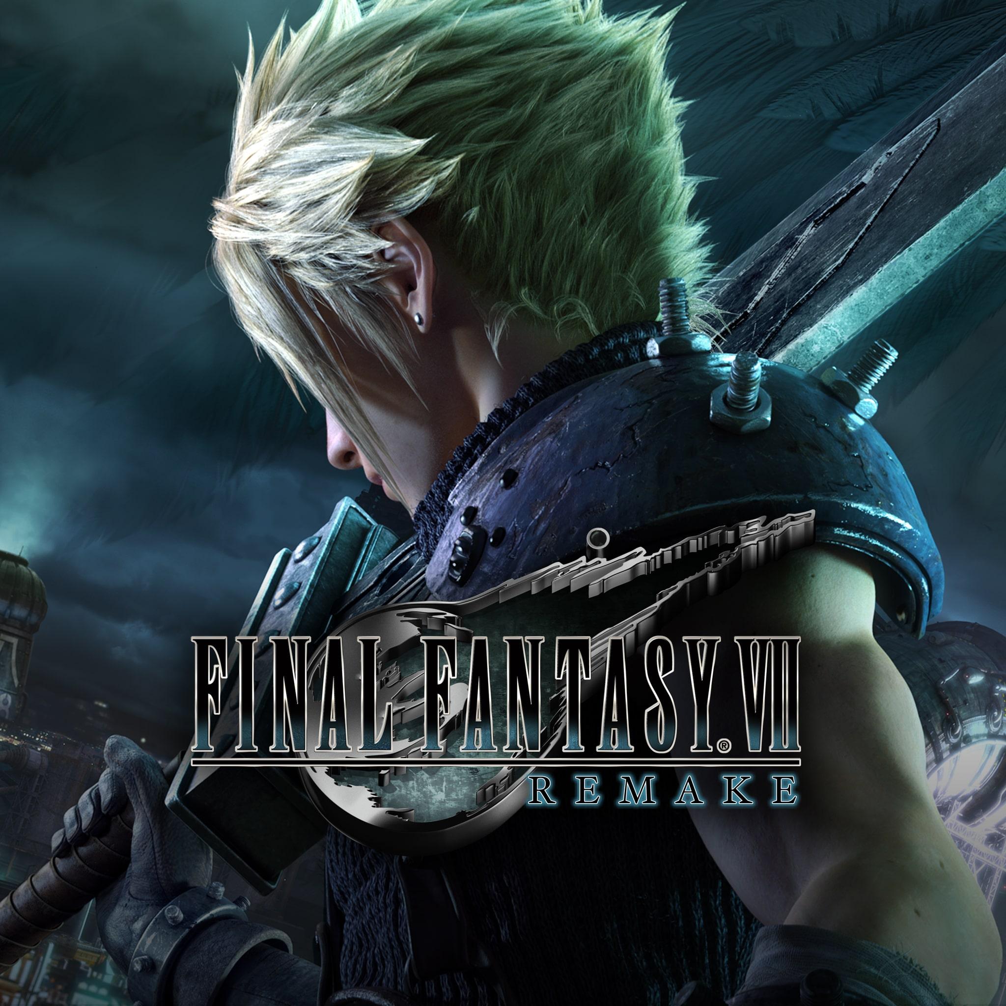 FINAL FANTASY VII REMAKE FINAL FANTASY VII REMAKE — обложка игры для PS4